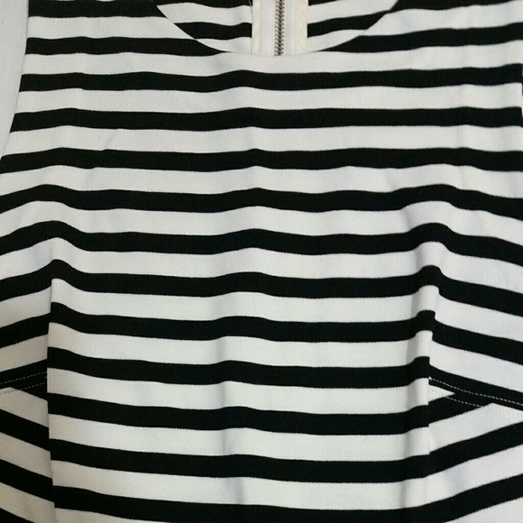 MADEWELL Afternoon stripe pleated dress XS… - Picture 5 of 6